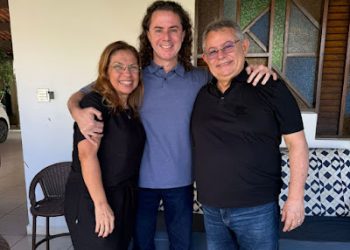 Veneziano recebe apoio à sua reeleição ao Senado do vereador de Campina Grande Pimentel Filho