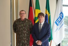 Presidente da FIEPB recebe Comandante Militar do Nordeste e projeta parcerias entre o Exército e a indústria paraibana