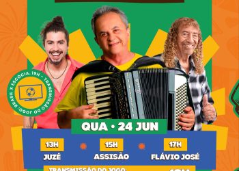 Vila Sítio São João entra na semana de São João com programação especial, maratona de forró e transmissão do jogo da Seleção Brasileira