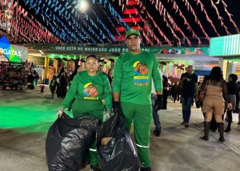 Maior São João do Mundo 2026 já gerou 52 toneladas de recicláveis