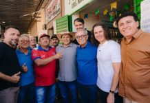 Veneziano participa de atividades em cidades do sertão, ao lado de Cícero e André Gadelha