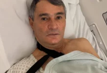 Romero sofre acidente, suspende agenda e passa a noite em hospital