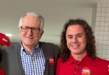 Ex-deputado estadual e ex-prefeiro de Campina Grande, Félix Araújo anuncia apoio à pre-campanha de reeleição de Veneziano ao Senado
