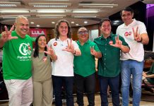 Durante Convenção do PV, Veneziano agradece apoio do partido à sua reeleição e reafirma compromissos